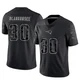 Demeer Blankumsee ＃30 New England Patriots Limited Reflective Jersey - Men's Black
