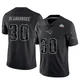 Demeer Blankumsee ＃30 New England Patriots Limited Reflective Super Bowl LX Patch Jersey - Youth Black