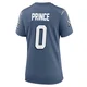 Deneric Prince ＃0 New England Patriots Game Storm 2025 Rivalries Collection Jersey - Women's Blue
