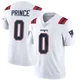 Deneric Prince ＃0 New England Patriots Limited Vapor Untouchable Jersey - Youth White