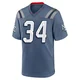D'Ernest Johnson ＃34 New England Patriots Game Storm 2025 Rivalries Collection Jersey - Youth Blue