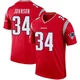 D'Ernest Johnson ＃34 New England Patriots Legend Inverted Jersey - Youth Red