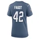 Diego Fagot ＃42 New England Patriots Game Storm 2025 Rivalries Collection Jersey - Women's Blue
