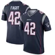 Diego Fagot ＃42 New England Patriots Legend Jersey - Men's Navy