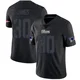 DJ James ＃30 New England Patriots Limited Jersey - Men's Black Impact