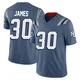 DJ James ＃30 New England Patriots Limited Storm 2025 Rivalries Collection Jersey - Men's Blue