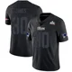 DJ James ＃30 New England Patriots Limited Super Bowl LX Patch Jersey - Youth Black Impact
