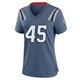 Donald Trump ＃45 New England Patriots Game Storm 2025 Rivalries Collection Jersey - Women's Blue