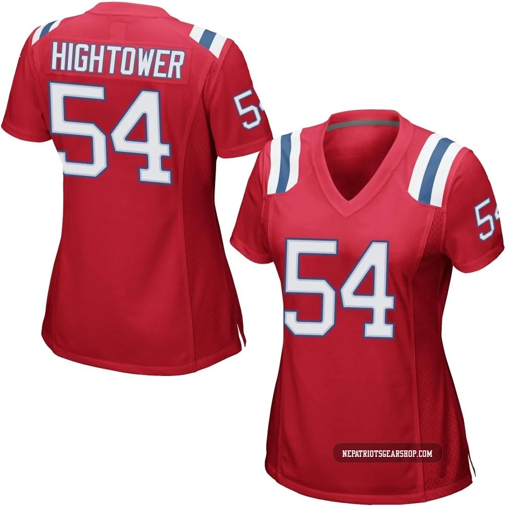 Dont'a Hightower ＃54 New England Patriots Game Alternate Jersey - Women's Red