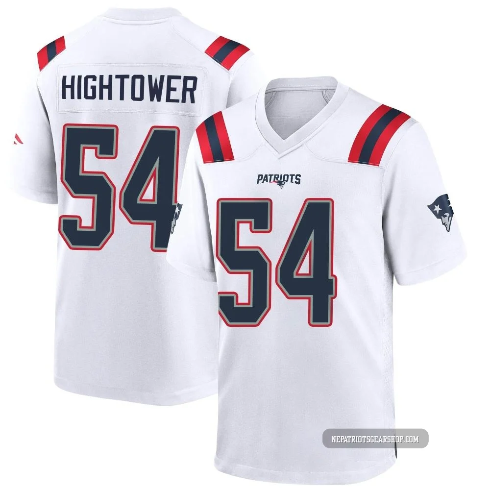 Dont'a Hightower ＃54 New England Patriots Game Jersey - Men's White