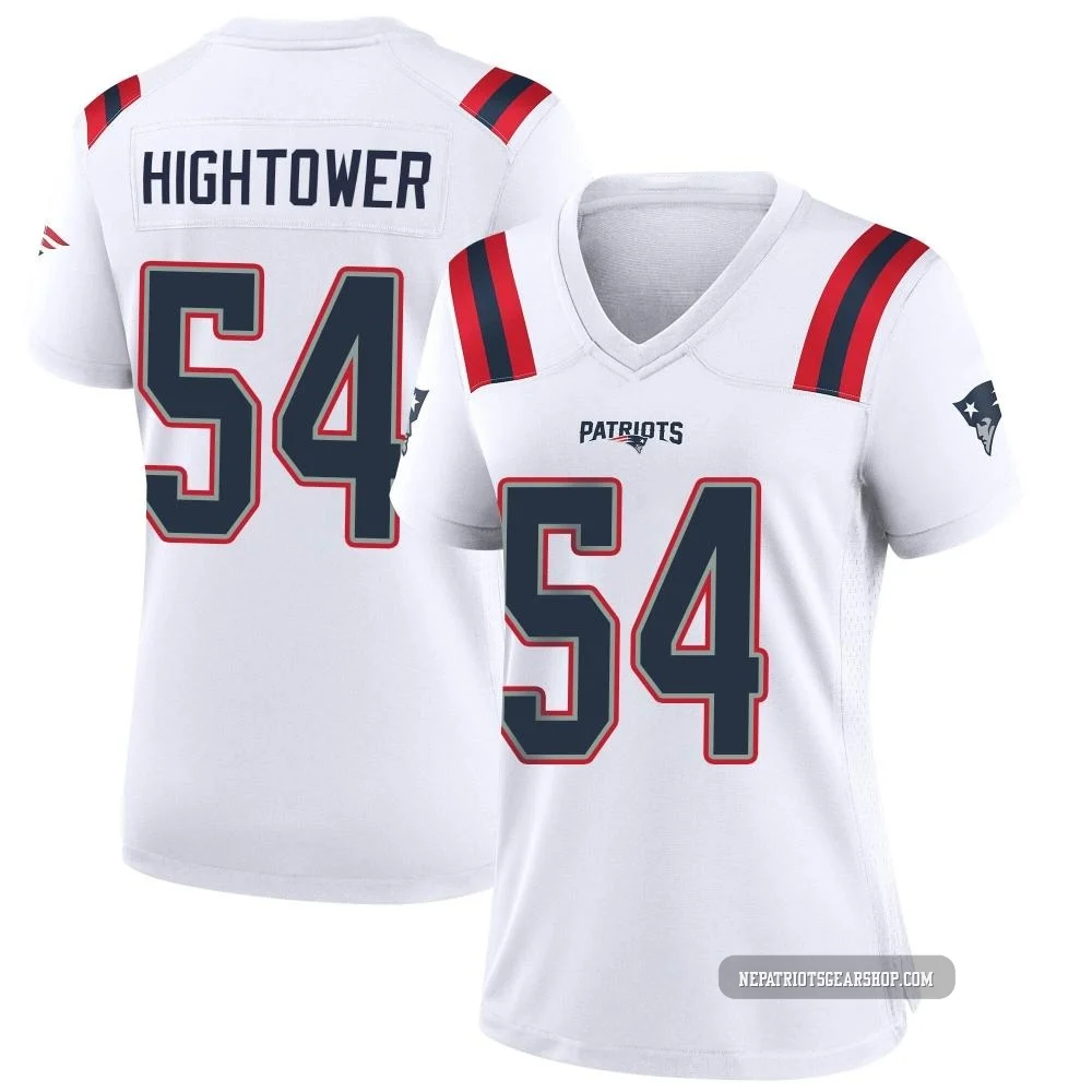 Dont'a Hightower ＃54 New England Patriots Game Jersey - Women's White