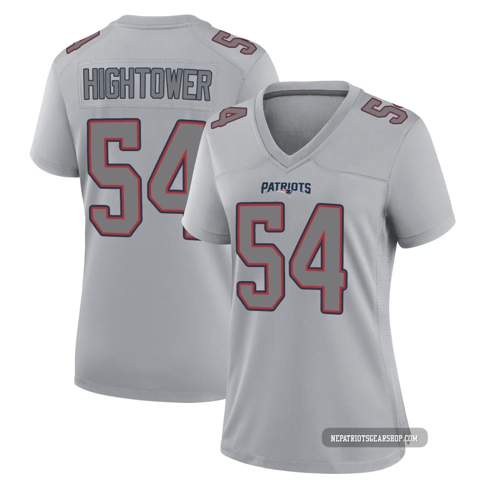 Dont'a Hightower ＃54 New England Patriots Game Silver Atmosphere Fashion Jersey - Women's