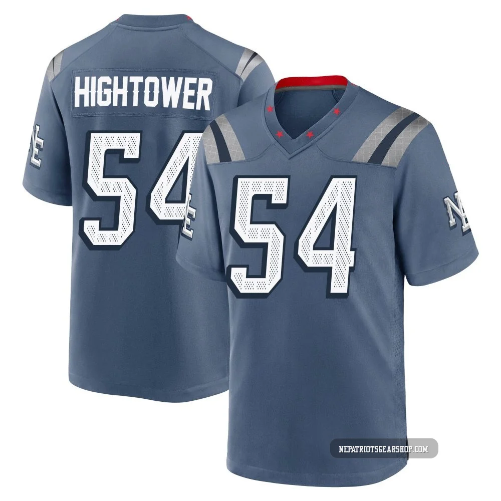 Dont'a Hightower ＃54 New England Patriots Game Storm 2025 Rivalries Collection Jersey - Men's Blue