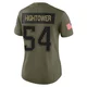 Dont'a Hightower ＃54 New England Patriots Limited 2025 Salute to Service Jersey - Women's Olive