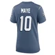 Drake Maye ＃10 New England Patriots Game Storm 2025 Rivalries Collection Jersey - Women's Blue