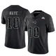 Drake Maye ＃10 New England Patriots Limited Reflective Super Bowl LX Patch Jersey - Youth Black