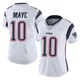 Drake Maye ＃10 New England Patriots Limited Vapor Untouchable Jersey - Women's White