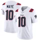 Drake Maye ＃10 New England Patriots Limited Vapor Untouchable Jersey - Youth White