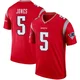 Dre'Mont Jones ＃5 New England Patriots Legend Inverted Jersey - Men's Red