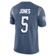 Dre'Mont Jones ＃5 New England Patriots Limited Storm 2025 Rivalries Collection Jersey - Men's Blue