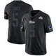 Dre'Mont Jones ＃5 New England Patriots Limited Super Bowl LX Patch Jersey - Men's Black Impact