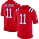 Drew Bledsoe ＃11 New England Patriots Game Alternate Jersey - Men's Red