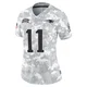 Drew Bledsoe ＃11 New England Patriots Limited 2024 Salute to Service Jersey - Women's Arctic Camo