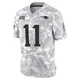 Drew Bledsoe ＃11 New England Patriots Limited 2024 Salute to Service Jersey - Youth Arctic Camo