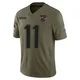 Drew Bledsoe ＃11 New England Patriots Limited 2025 Salute to Service Jersey - Youth Olive