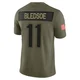 Drew Bledsoe ＃11 New England Patriots Limited 2025 Salute to Service Jersey - Youth Olive