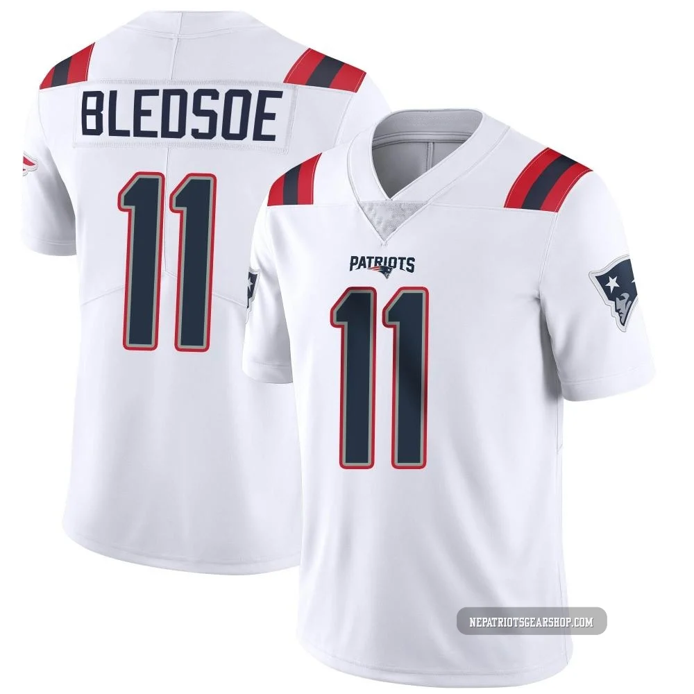Drew Bledsoe ＃11 New England Patriots Limited Vapor Untouchable Jersey - Men's White