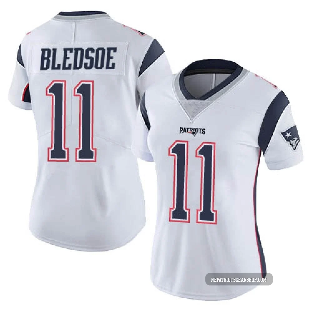 Drew Bledsoe ＃11 New England Patriots Limited Vapor Untouchable Jersey - Women's White