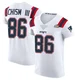 Efton Chism III ＃86 New England Patriots Elite Vapor Untouchable Super Bowl LX Patch Jersey - Men's White