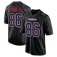 Efton Chism III ＃86 New England Patriots Game Carbon Fashion Jersey - Youth Black