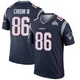 Efton Chism III ＃86 New England Patriots Legend Super Bowl LX Patch Jersey - Youth Navy