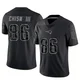 Efton Chism III ＃86 New England Patriots Limited Reflective Jersey - Youth Black