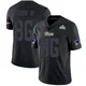 Efton Chism III ＃86 New England Patriots Limited Super Bowl LX Patch Jersey - Youth Black Impact