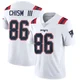 Efton Chism III ＃86 New England Patriots Limited Vapor Untouchable Jersey - Men's White
