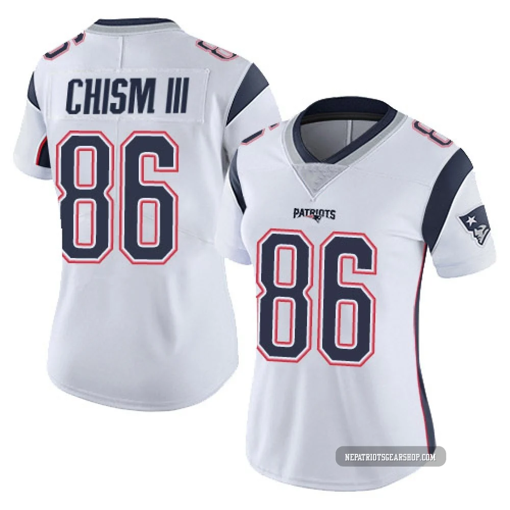 Efton Chism III ＃86 New England Patriots Limited Vapor Untouchable Jersey - Women's White