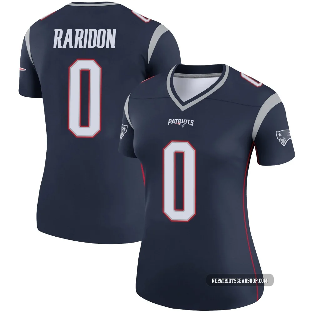 Eli Raridon ＃0 New England Patriots Legend Jersey - Women's Navy