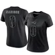 Eli Raridon ＃0 New England Patriots Limited Reflective Jersey - Women's Black