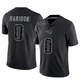 Eli Raridon ＃0 New England Patriots Limited Reflective Jersey - Youth Black