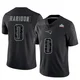 Eli Raridon ＃0 New England Patriots Limited Reflective Super Bowl LX Patch Jersey - Youth Black