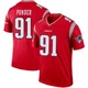 Elijah Ponder ＃91 New England Patriots Legend Inverted Jersey - Men's Red