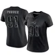 Elijah Ponder ＃91 New England Patriots Limited Reflective Jersey - Women's Black