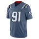 Elijah Ponder ＃91 New England Patriots Limited Storm 2025 Rivalries Collection Jersey - Youth Blue