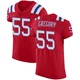 Eric Gregory ＃55 New England Patriots Elite Vapor Untouchable Alternate Jersey - Men's Red