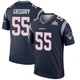 Eric Gregory ＃55 New England Patriots Legend Super Bowl LX Patch Jersey - Youth Navy