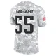 Eric Gregory ＃55 New England Patriots Limited 2024 Salute to Service Jersey - Men's Arctic Camo