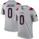 Gabe Jacas ＃0 New England Patriots Legend Inverted Jersey - Men's Gray